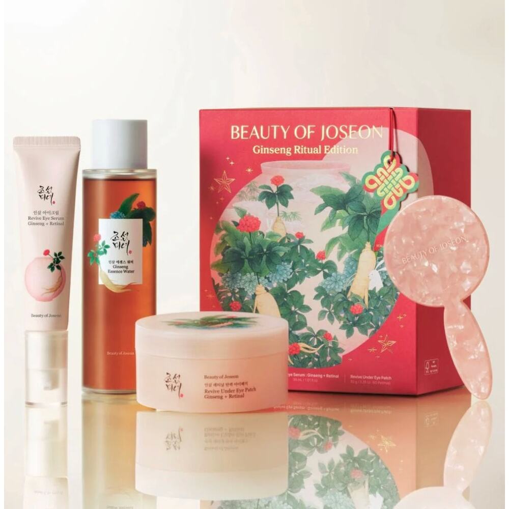 Beauty of Joseon Ginseng Ritual Edition Gift Set Essence Water Eye Serum Patch